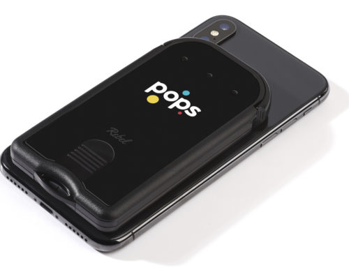 pops diabetes testing kit on phone