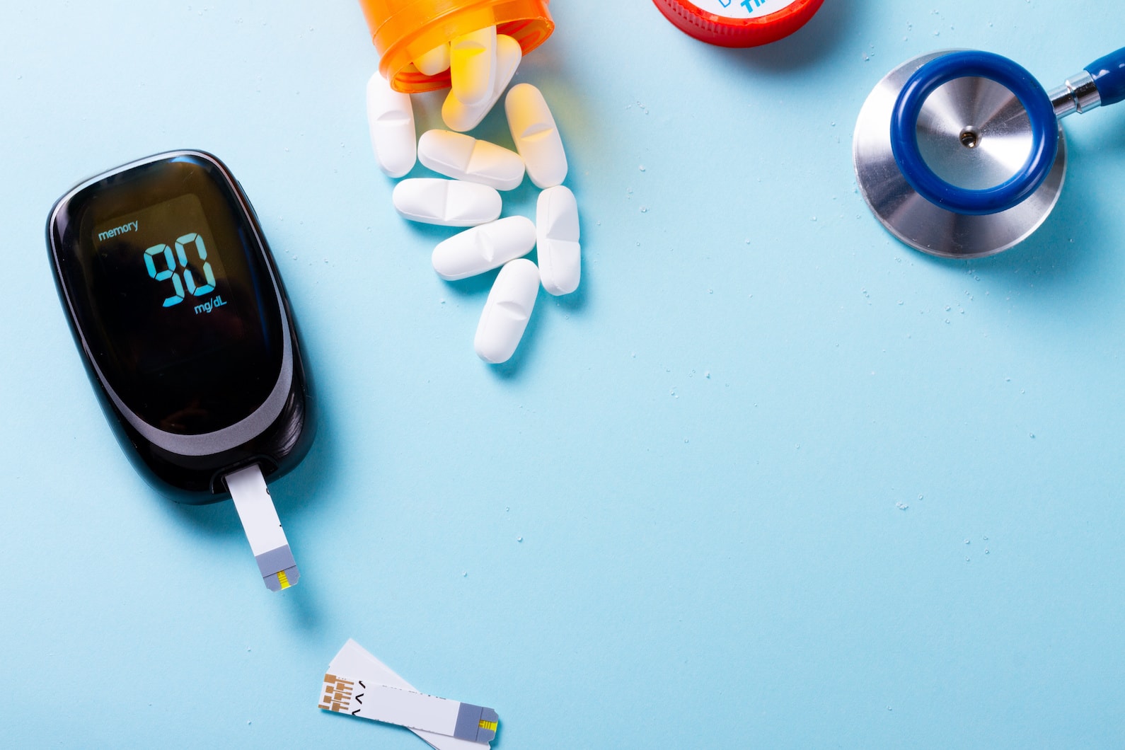 tracking and lowering a1c with medicine