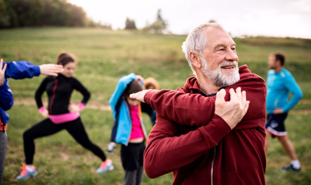 people staying active to have good heart health